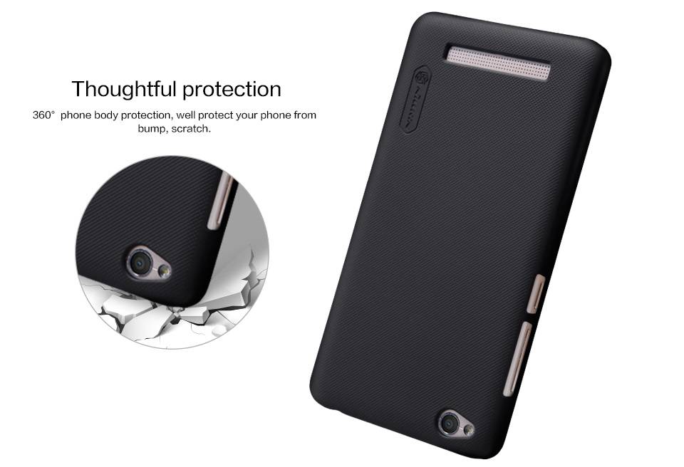 Чехол бампер Nillkin Frosted shield F-HC REDMI 4A для смартфонов Xiaomi Redmi 4A демонстрация надежности конструкции