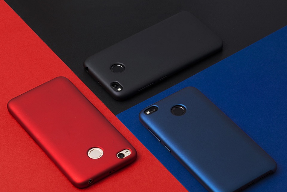 Чехол бампер Xiaomi Redmi 4X 3 чехла разных цветов