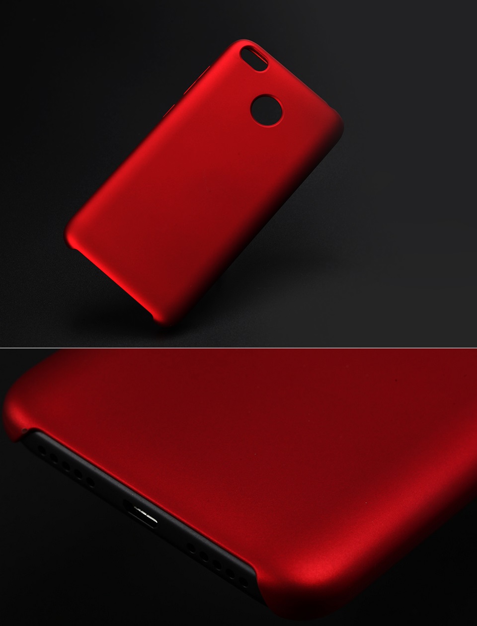 Чехол бампер Xiaomi Redmi 4X в разных ракурсах