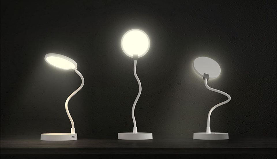 Настільна лампа COOWOO U1 Smart Table Lamp White форми