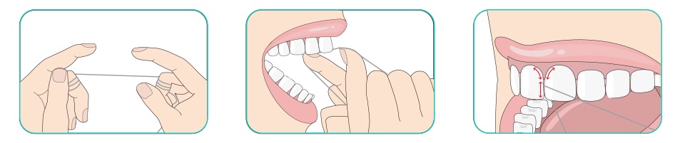 Зубна нитка DOCTOR B (3шт. По 50 м) інструкція із застосування