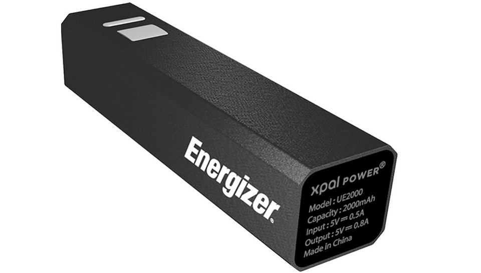 Універсальна батарея Energizer UE2000 2000mAh вид збоку