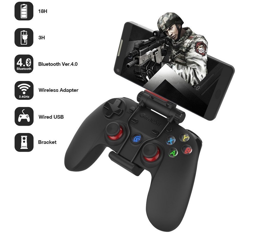 Ігровий джойстик GameSir G3s Wireless Black характеристики пристрою