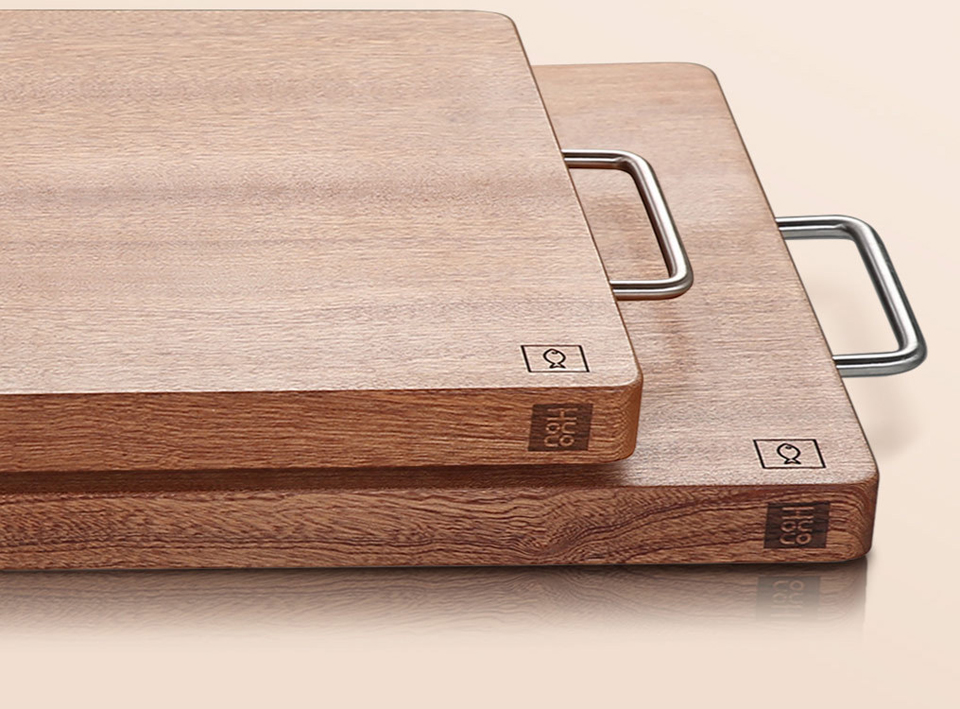 Обробна дошка Huo Hou Whole wood chopping board приємний відтінок матеріалу