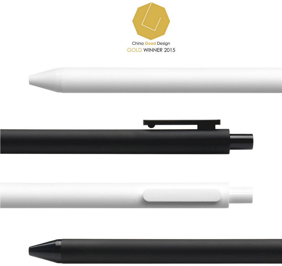 Набір гелевих ручок KACO Pure Gel Ink Pen White 10 pcs K1015 нагорода за дизайн