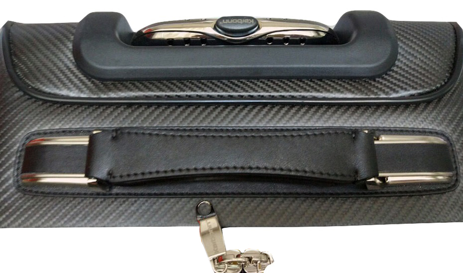 Чемодан Karbonn Fiber Luggage+Leathe замок и ручка