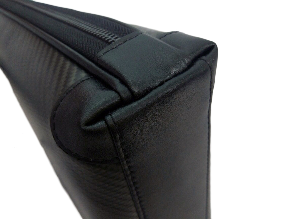 Портфель Karbonn fiber briefcase + leather 33 * 34 * 7.5 * 15CM (RDB-1) днище