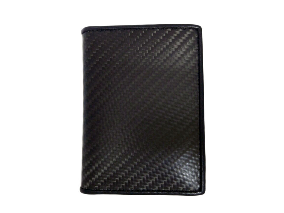 Картхолдер Karbonn fiber card case + leather (RDNCC-1) крупним планом