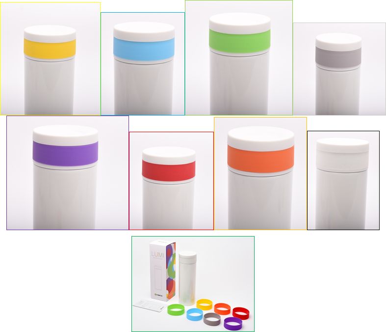 LUMI Super Light Stainless Steel Vacuum Mug разные цвета 