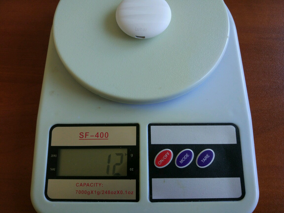Thinkskey Lunar Smart Sleep Sensor вес