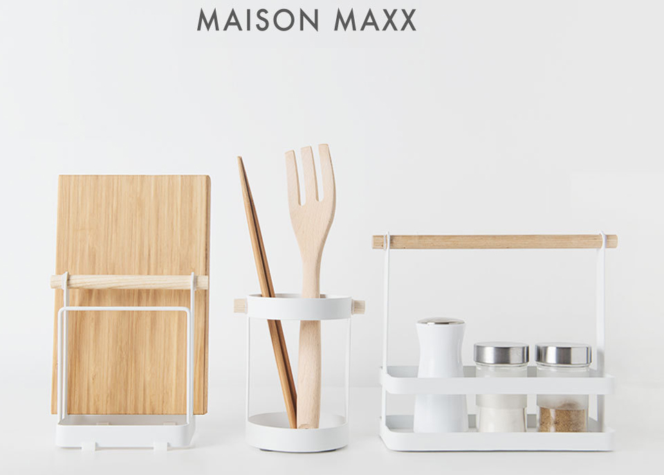 Набір підставок для столових приборів Maison Maxx Kitchen shelves крупним планом