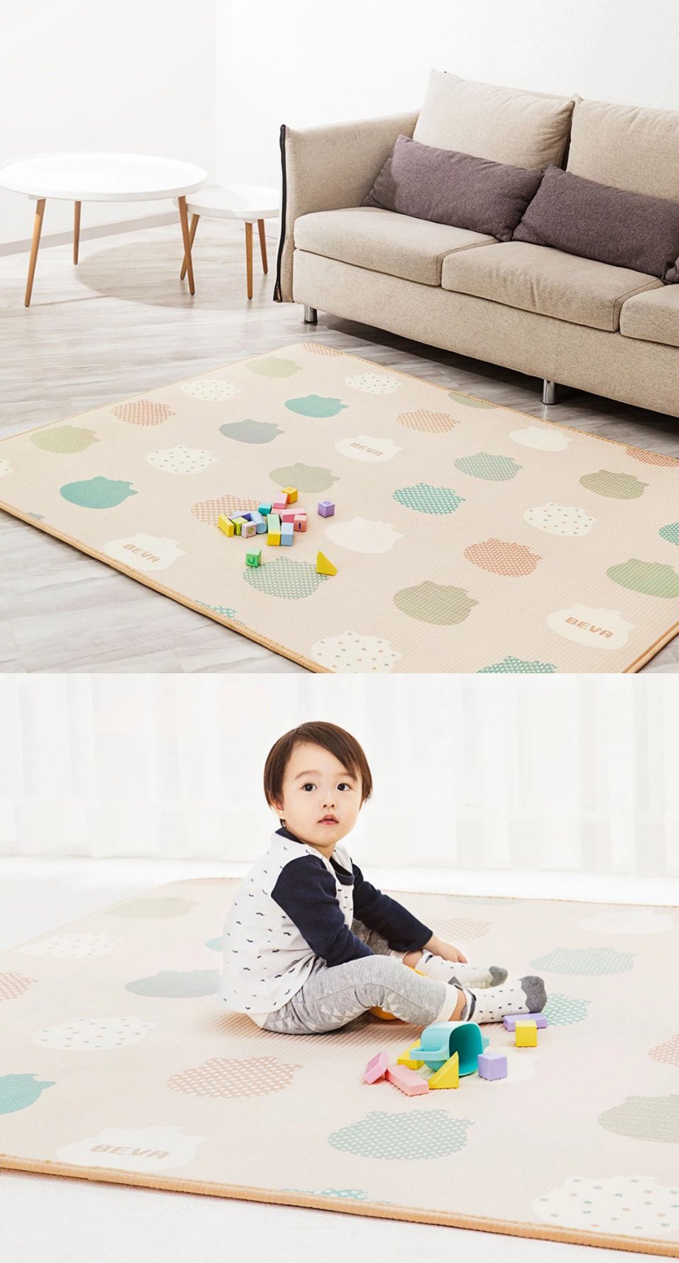 Дитячий килимок на підлогу BEVA