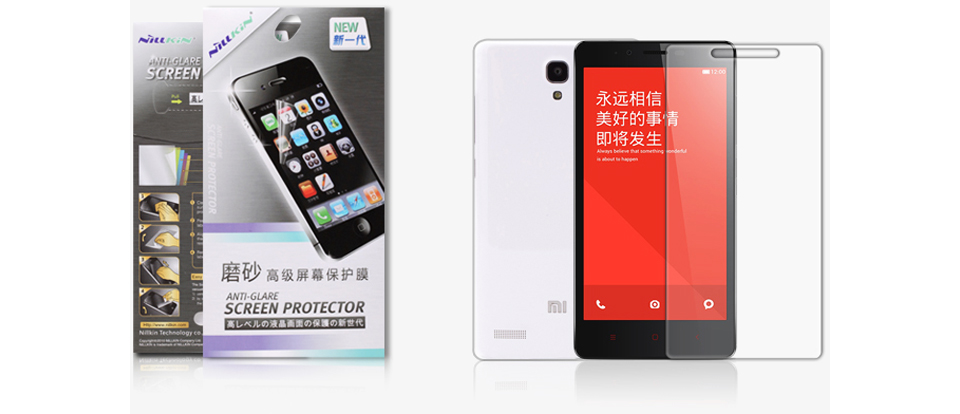 Защитная пленка матовая Nillkin для смартфонов Xiaomi Redmi Note