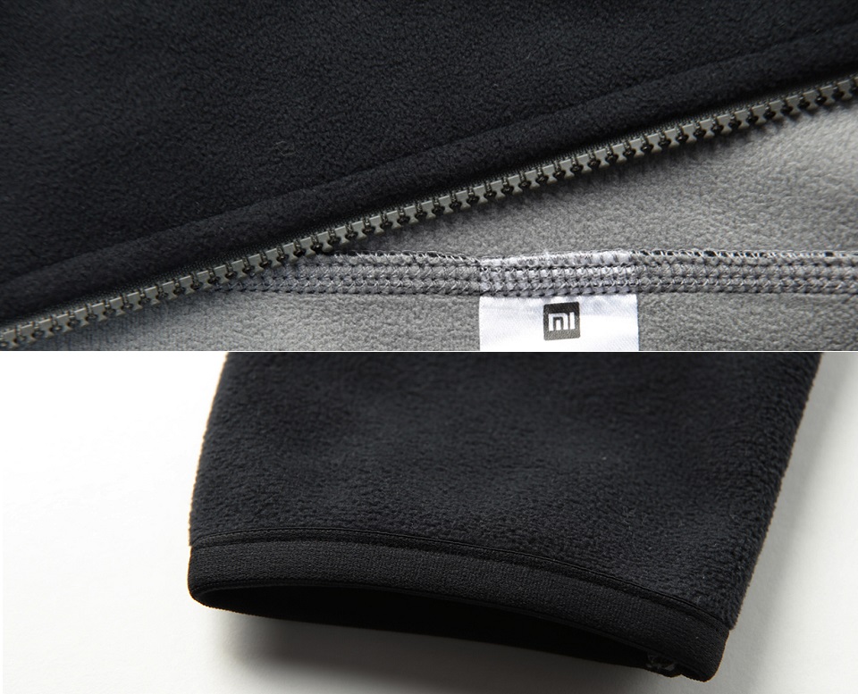 Mi Fleece jacket із зображенням матеріалу кофти і рукава