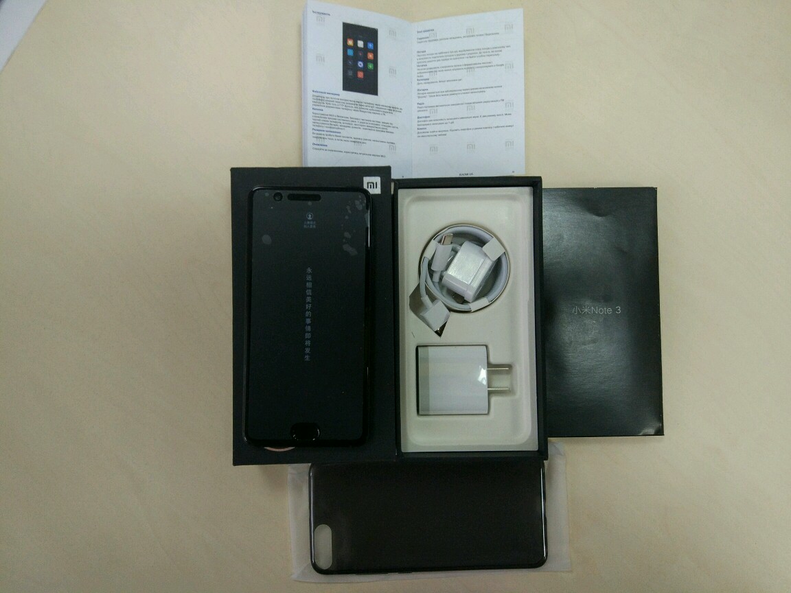Mi Note 3 комплектація
