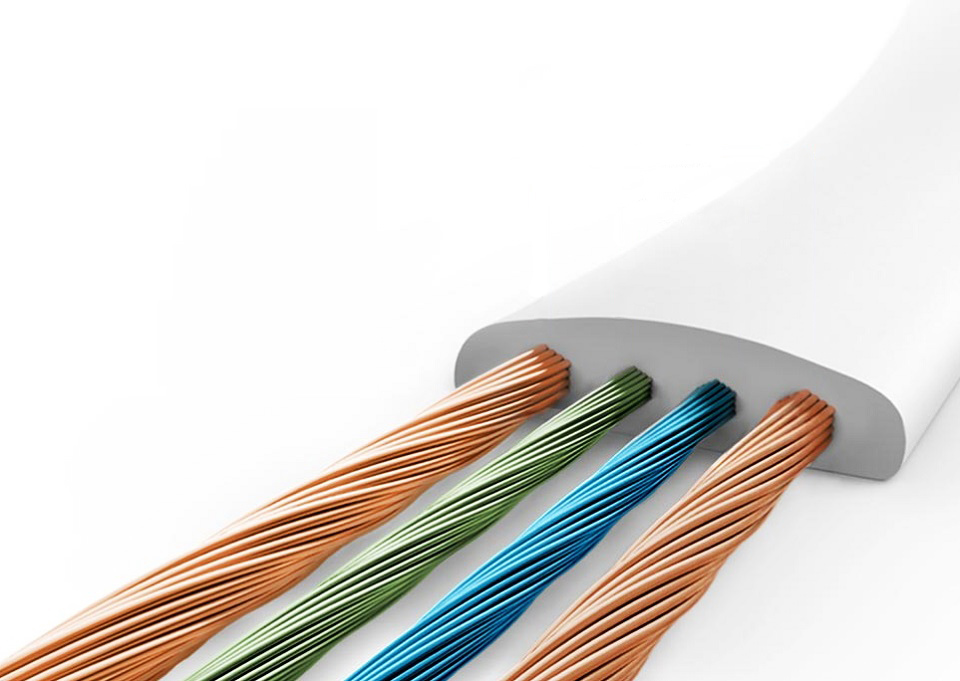 Кабель Mi USB Fast charge data cable 120 см внутрішня структура кабелю