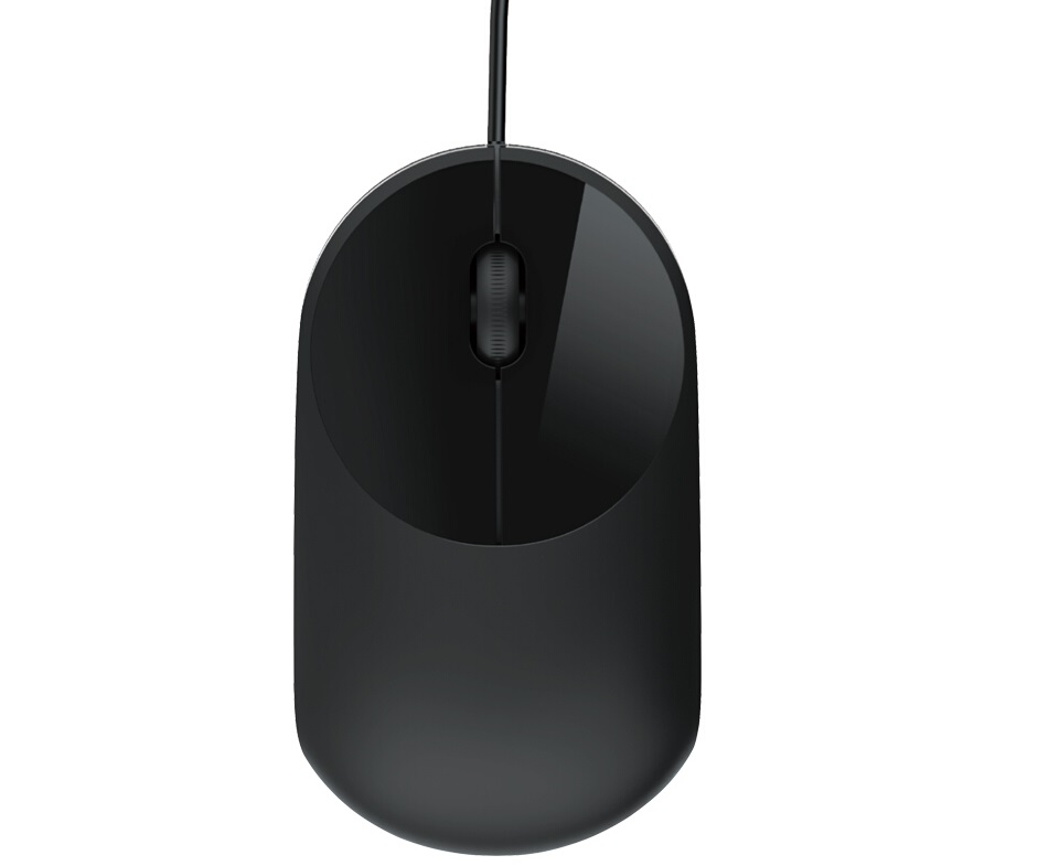 Мишка дротова Mi mouse 2 Black YXSB01MW крупним планом