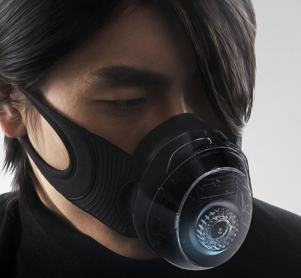Маска для очистки воздуха MiJia Honeywell Fresh Air Mask фильтрующий элемент и вентилятор