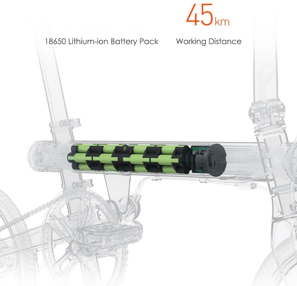 Акумуляторна батарея QiCycle Folding Electric Bike EF1