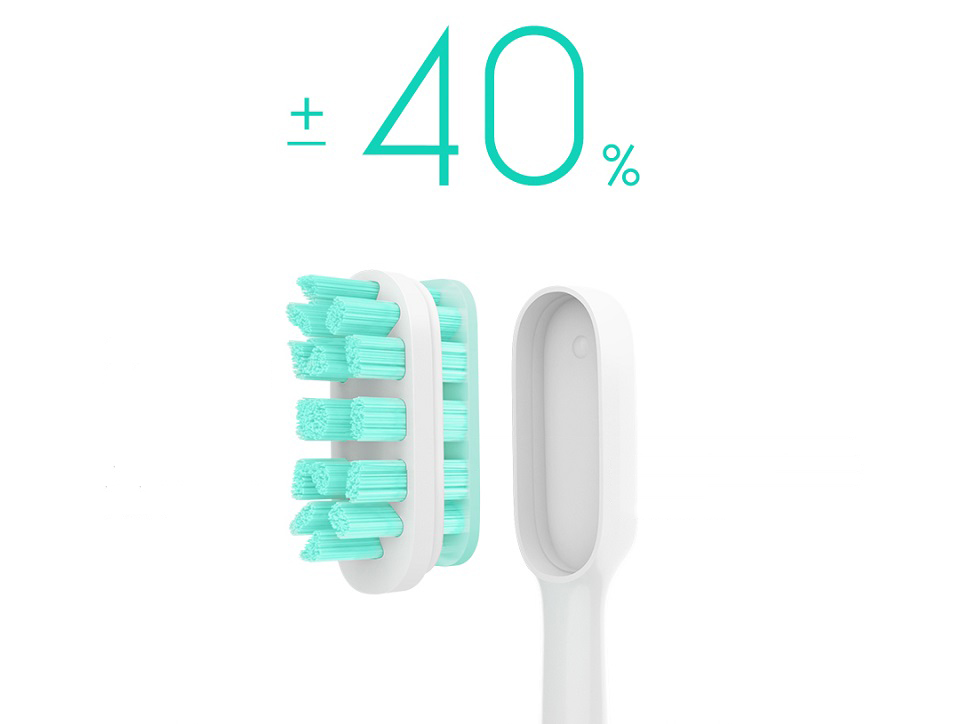 Электрическая зубная щетка MiJia Sound Wave Electric Toothbrush  головка щетки и щетинки