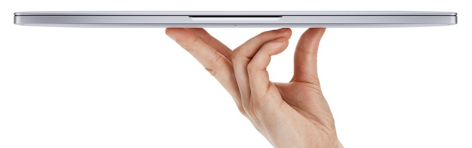 Ноутбук Xiaomi Mi Book Air на 12.5 дюймов в сложенном виде