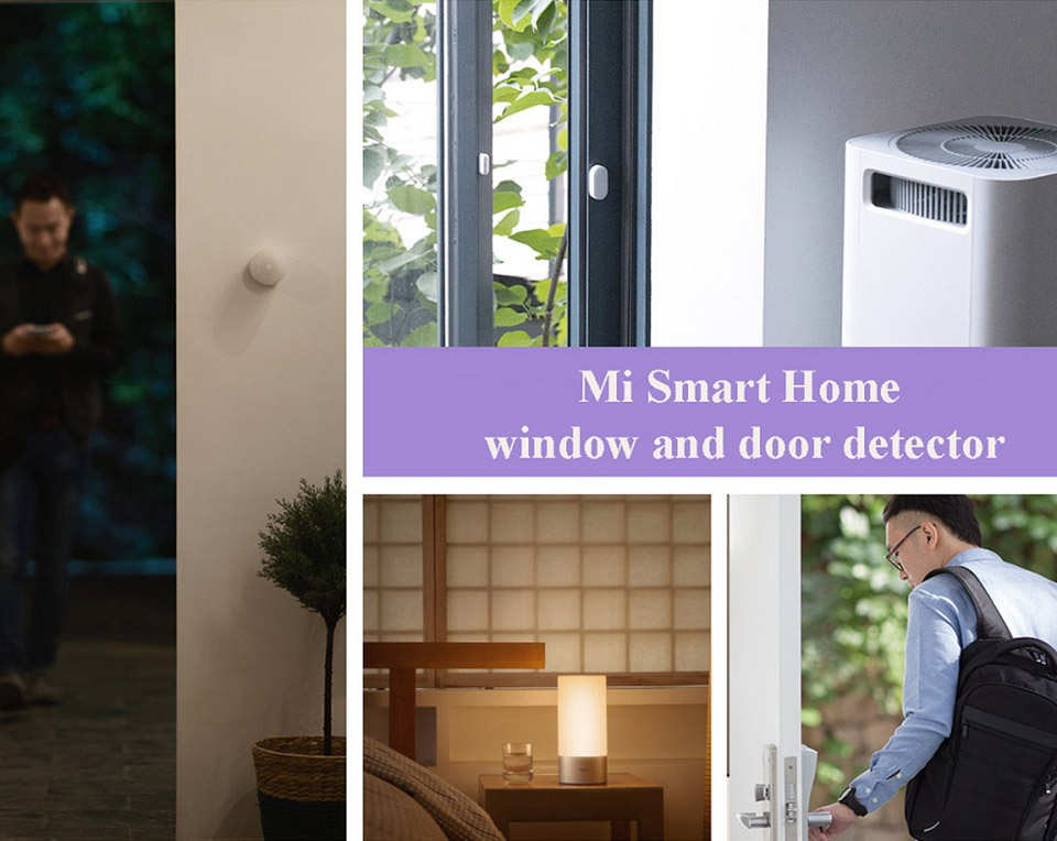 Датчики открытия окна и двери Mi Smart Home window and door detector в доме