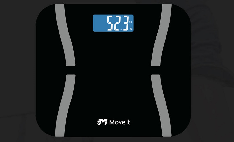 Весы Move It Smart Scale Black крупным планом