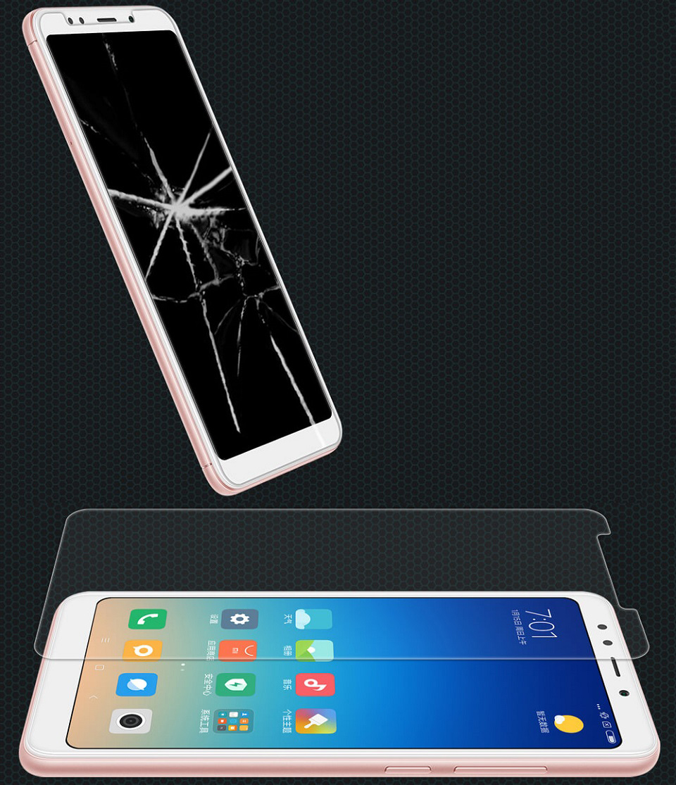 Защитное стекло Nillkin H Anti-Explosion Glass Screen Protector Xiaomi Redmi 5 Plus защита от ударов