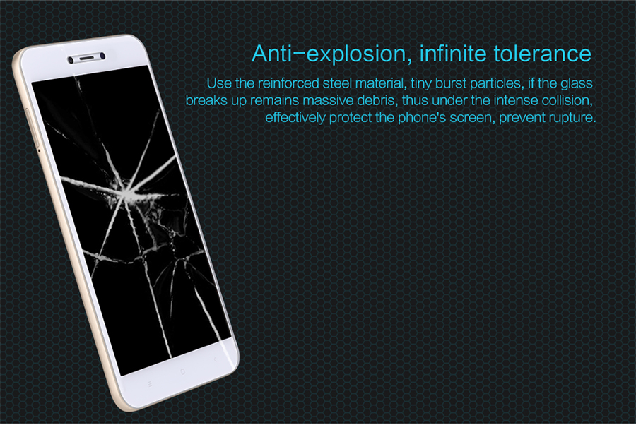 Загартоване скло Nillkin H Anti-Explosion Glass Screen XIAOMI RedMi Note 5A HG-SP HM-NOTE 5A ударна міцність