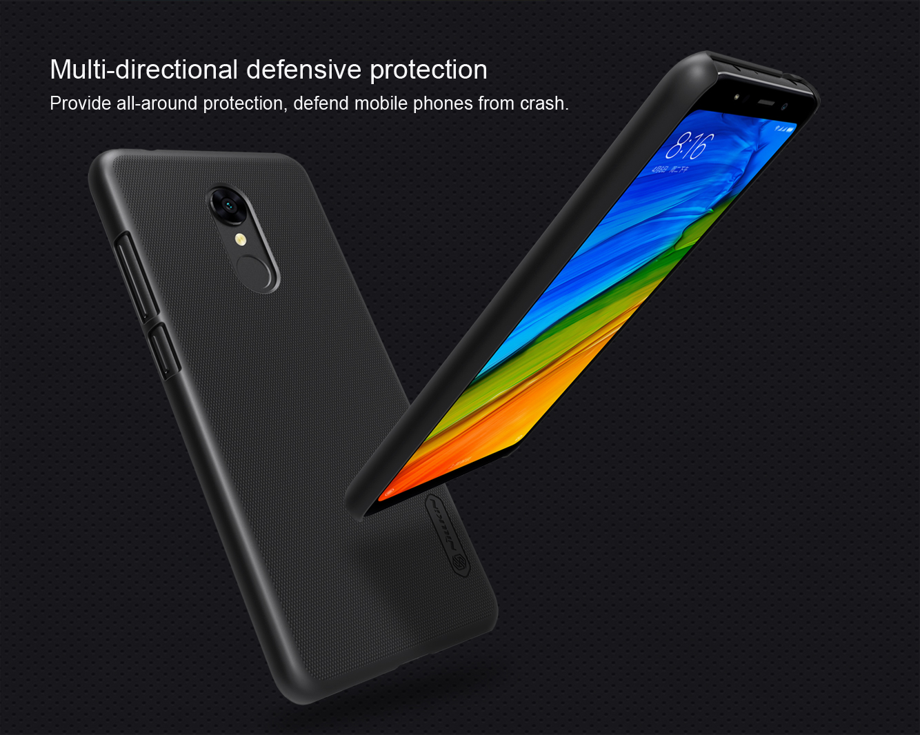 Nillkin-Xiaomi-Redmi-5-Plus-Super-Frosted-Shield-Black