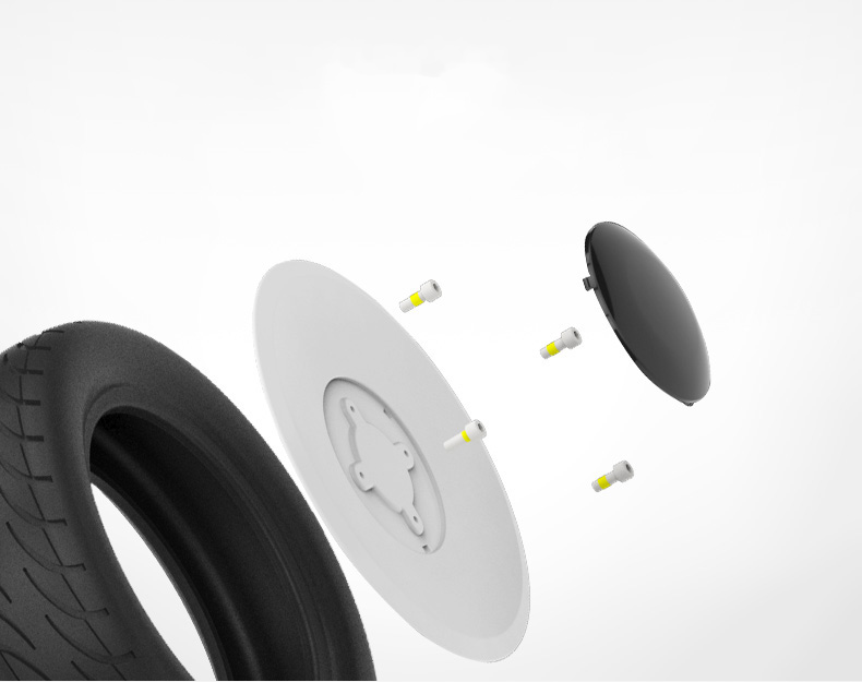 Sidecup for Wheels Black кріплення