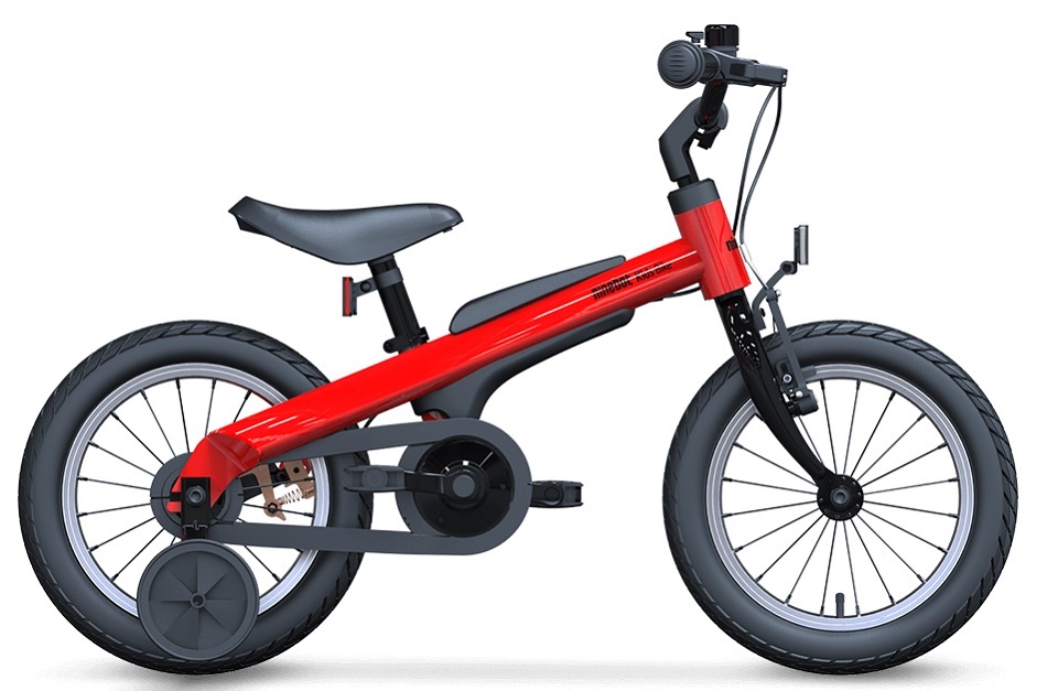Велосипед Ninebot Kids Bike Red 14 "for boys крупним планом