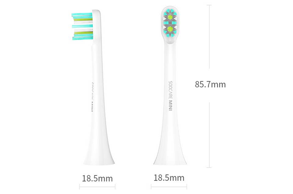 Насадка для зубной щетки Xiaomi Soocare X3 White MINI размер насадки
