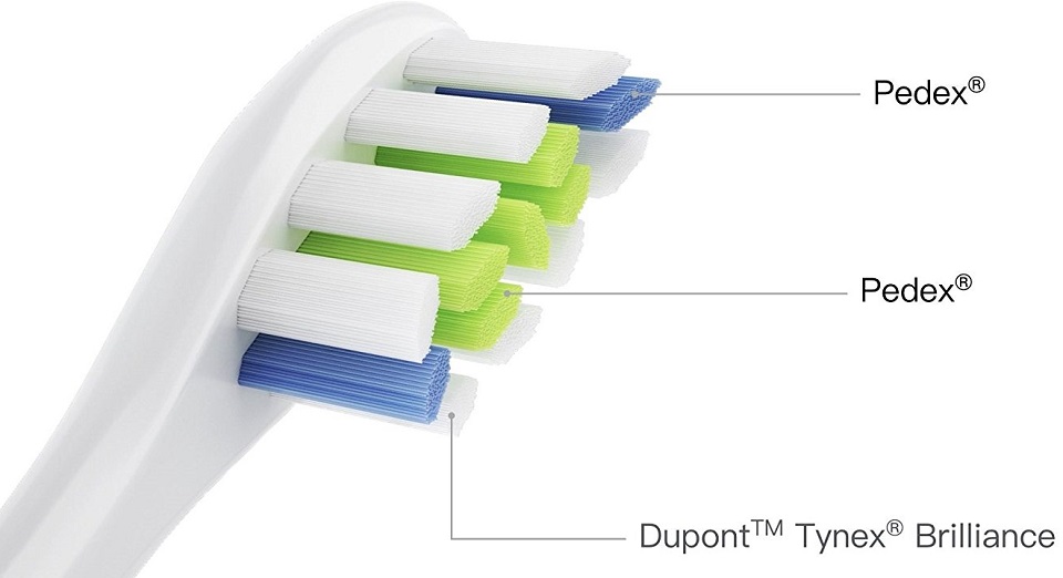 Насадка для зубної щітки Oclean P1 Soft brush head фірмові щетинки