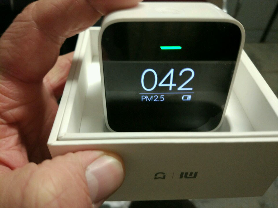 Xiaomi PM 2.5 Air Detector метро