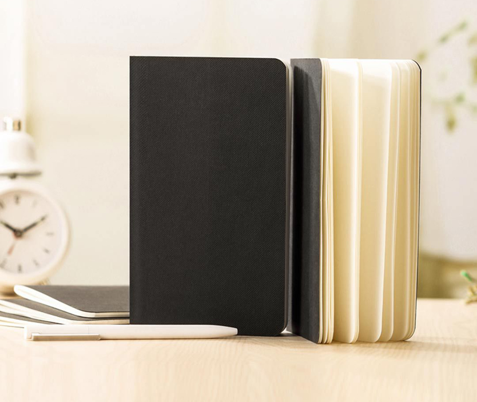 Блокнот Pinlo Portable Notepad Black 105 * 183mm 3pcs на столі
