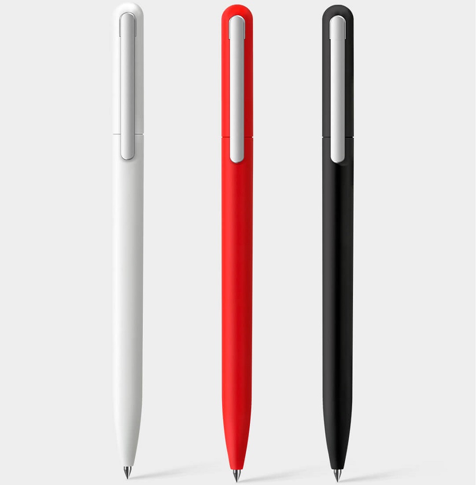 Набір гелевих ручок Pinlo Rollerball Pen Set (Black / Red / White) в трьох кольорах