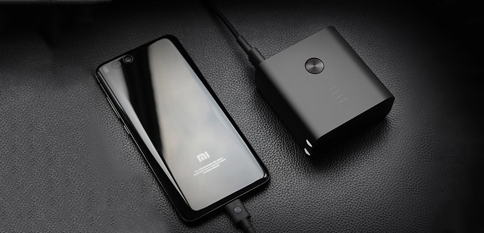 Зарядное устройство с Power Bank ZMI APB01A (5200 mAh) смартфон и зарядка