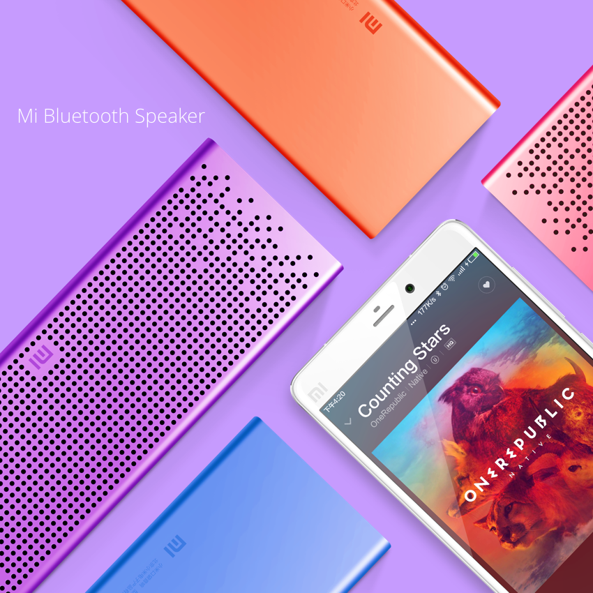 Цвета колонки Xiaomi Mi Bluetooth Speaker
