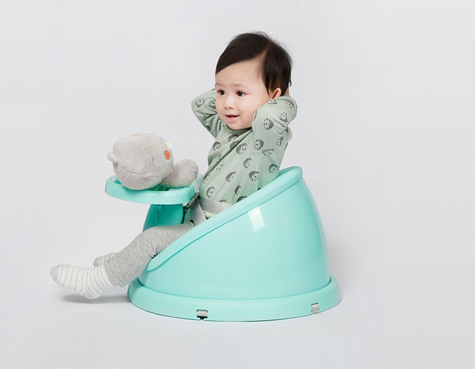 QBORN multipurpose baby chair правильна постава