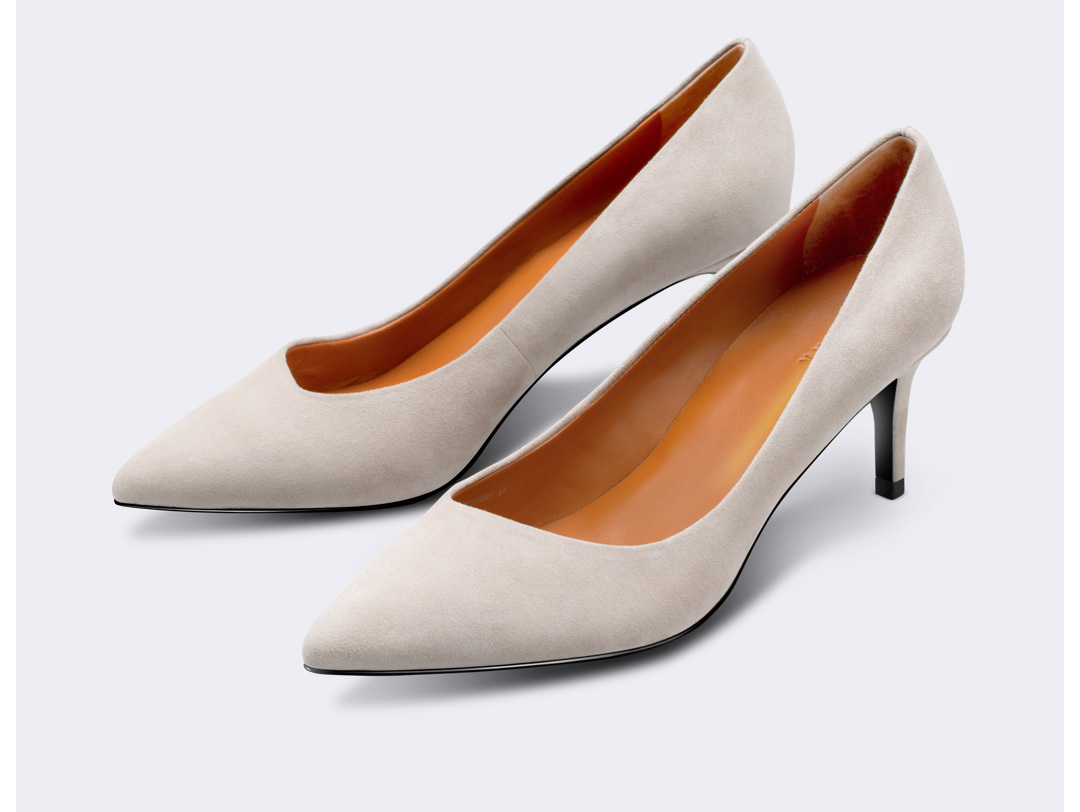 Qimian High-heeled Shoes жіночі шкіряні туфлі