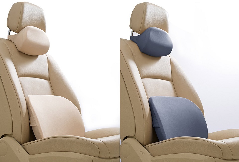 Комплект подушок RoidMi для попереку і шиї в автомобіль в різних кольорах