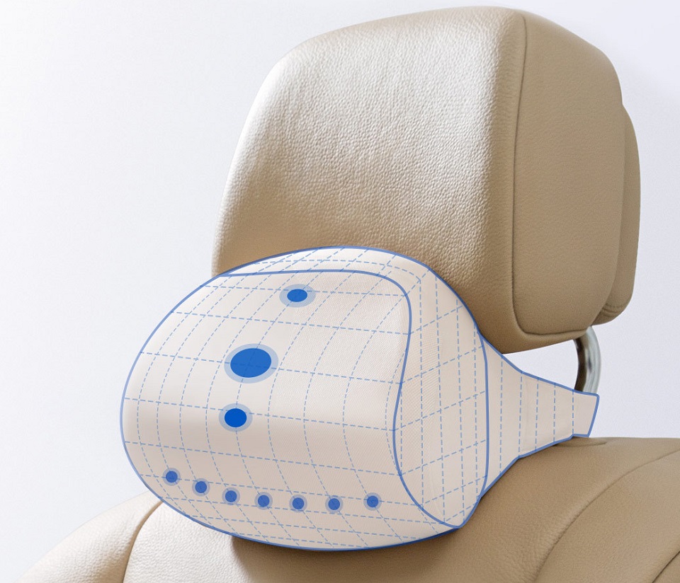 Комплект подушок RoidMi для попереку і шиї в автомобіль подушка для шиї