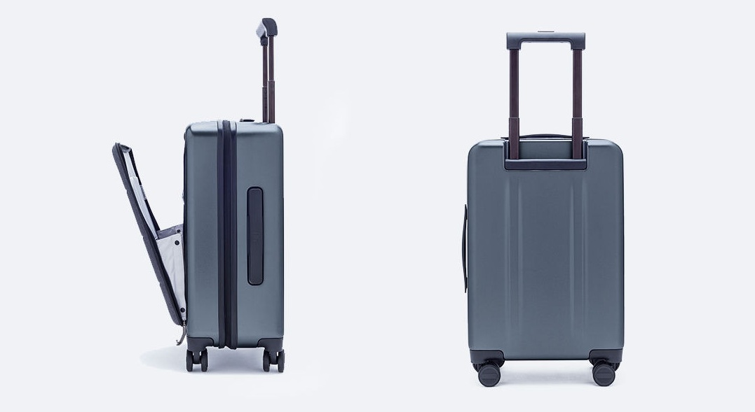 RunMi 90 Commercial Suitcase Titanium Gray 20 новый чемодан
