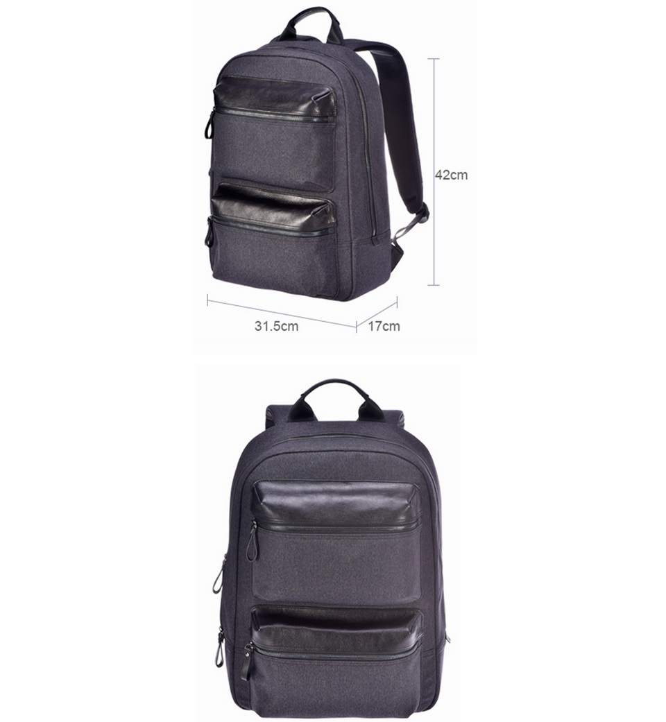 Рюкзак RunMi 90 Points Business Multi-function Backpack розмір