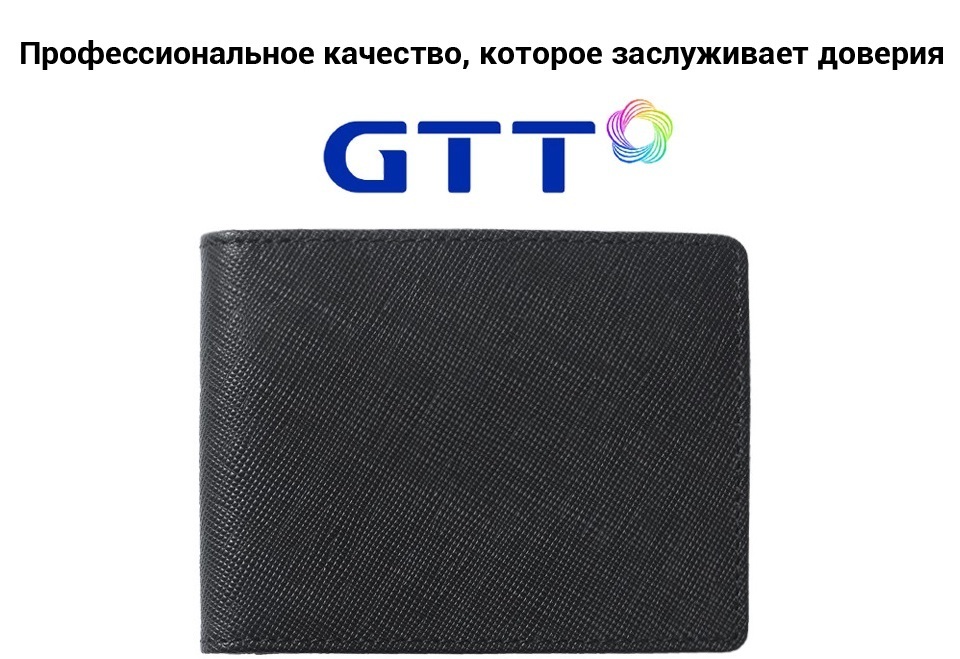 Бумажник кожаный RunMi 90 Points Folded Wallet крупным планом горизонтально