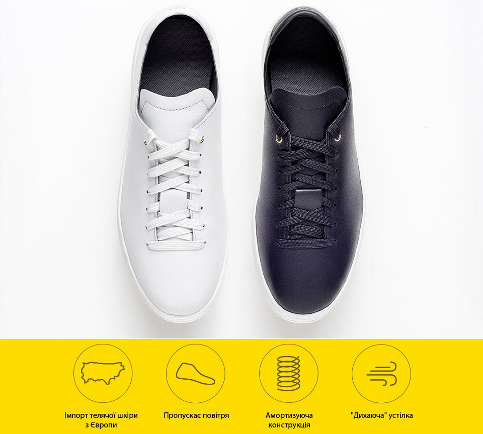 Кросівки RunMi 90 leather shoes в двох кольорах особливості