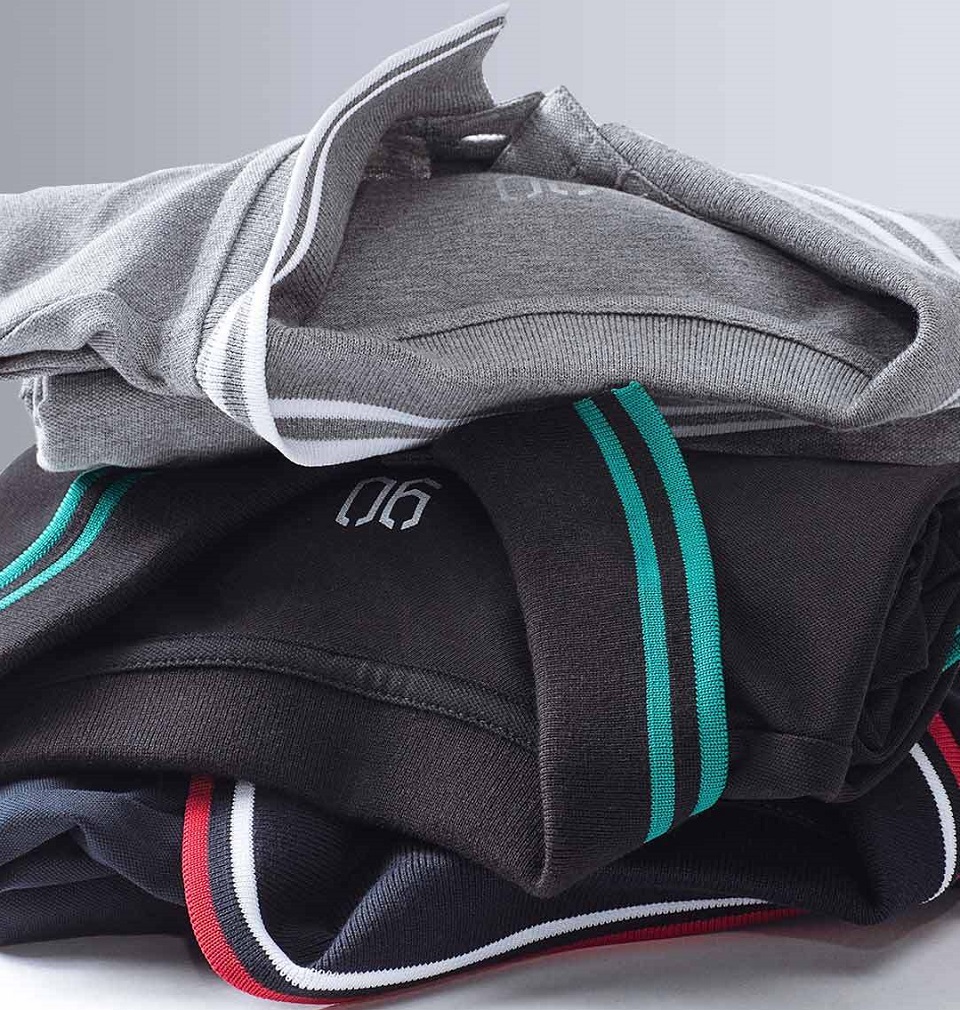 Футболка Runmi 90 Classic Lapel Polo Shirt  стильный элементы дизайна