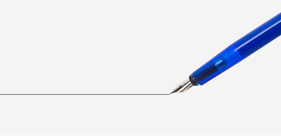 Перова ручка SKY Premium Plastic Fountain Pen товщина написання