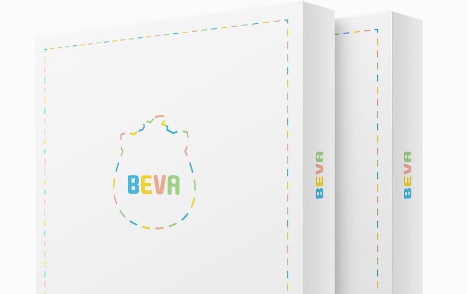 Комплект детских полотенец BEVA 4 шт упаковка